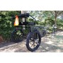 EZ Entry Horse Cart-Pony Size 55"/60" Straight Shafts w/21" Motorcycle Tires